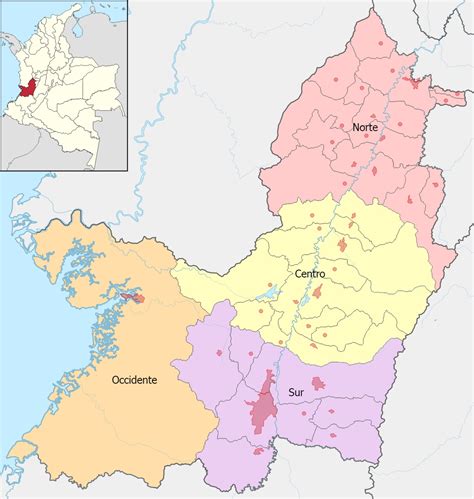 Mapa de la ubicación del Valle del Dragón