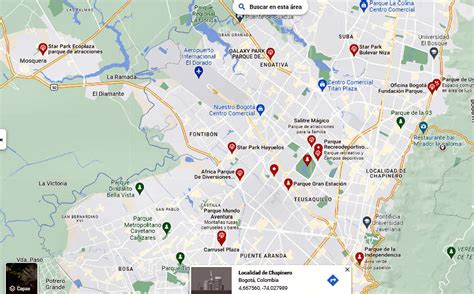 Mapa de Magnolia y sus alrededores