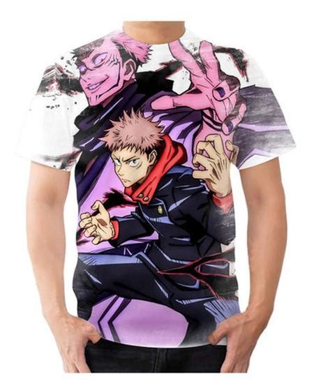 Camiseta Yuji Itadori de Jujutsu Kaisen