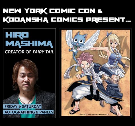 Hiro Mashima en la New York Comic-Con