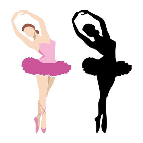 Ilustración de la Princesa Tutu en pose de ballet