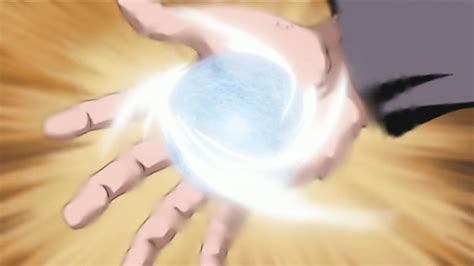 Ilustración de la técnica Rasengan