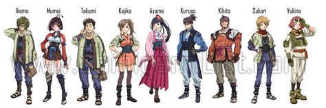 Personajes de Kabaneri of the Iron Fortress
