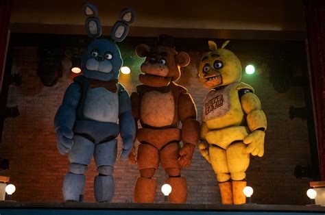 Imagen de los animatrónicos de Five Nights at Freddy's
