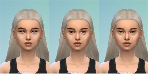 Sims 4 custom content ojos