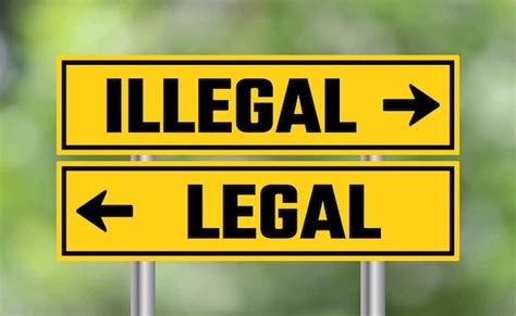 Infografía comparando lectura legal vs. ilegal