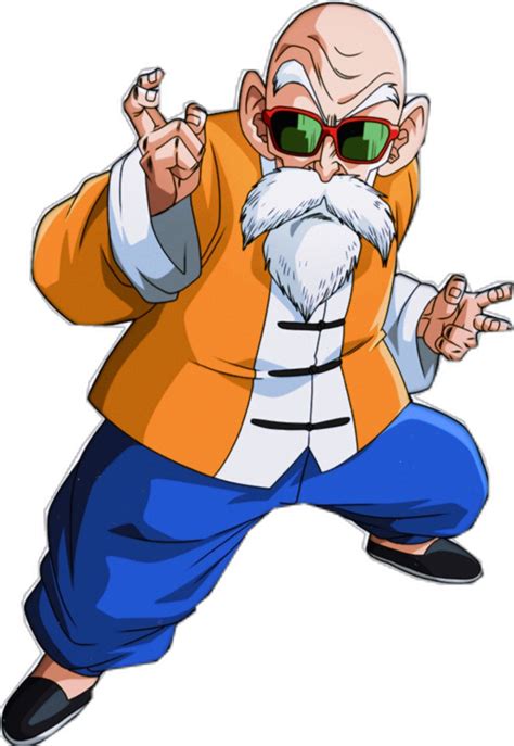 Maestro Roshi animando a Goku en Dragon Ball Super