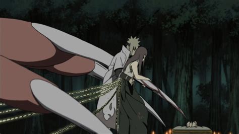 El sacrificio de Kushina y Minato