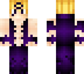 Ejemplo de skin de Meliodas en Modo Asalto para Minecraft