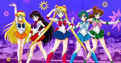 Imagen de las Sailor Guardians luchando