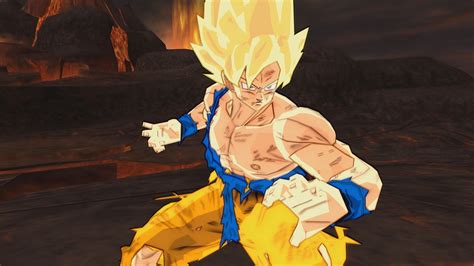 Goku Super Saiyan en Dragon Ball Z: Budokai Tenkaichi 3