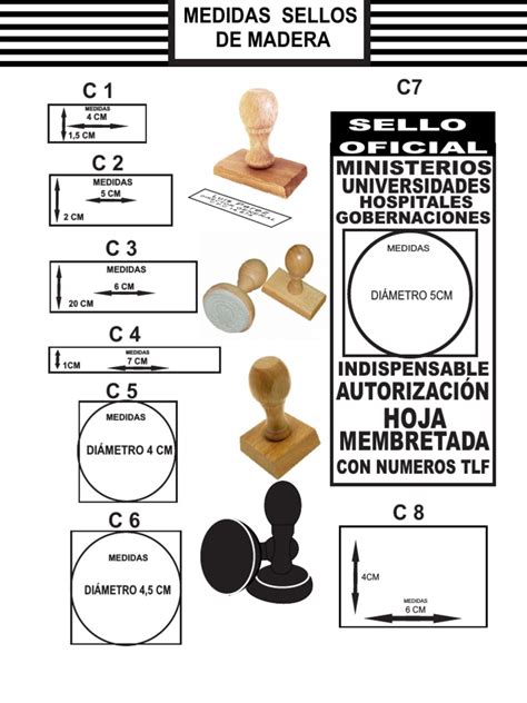 Diagrama comparativo de sellos manuales básicos y no básicos