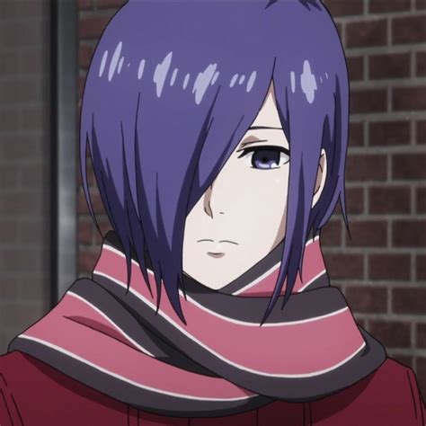 Touka Kirishima en diferentes etapas