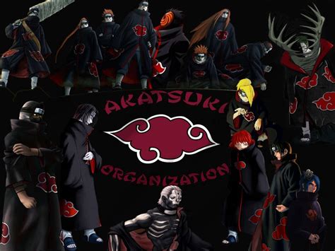 Arte conceptual de la organización Akatsuki