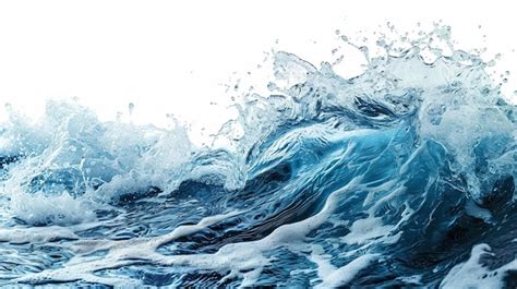 Representación visual del Elemento Agua: Ola Decapitadora de Agua