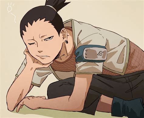 Shikamaru Nara reflexionando