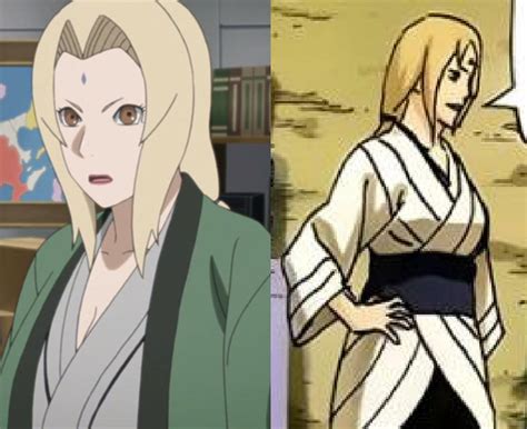 Tsunade en su atuendo característico