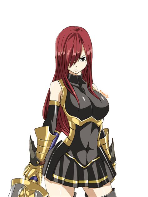Erza Scarlet en traje de baño