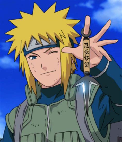 Minato Namikaze invocando a Gamabunta