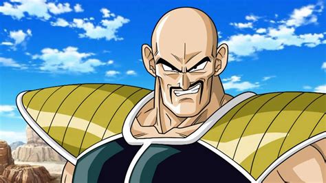 Ilustración de Nappa con su scouter