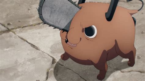 Ilustración de Pochita, el perro demoníaco de Denji