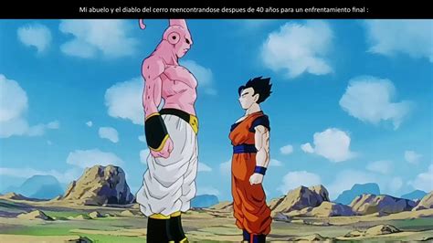 Super Buu absorbiendo a Gohan