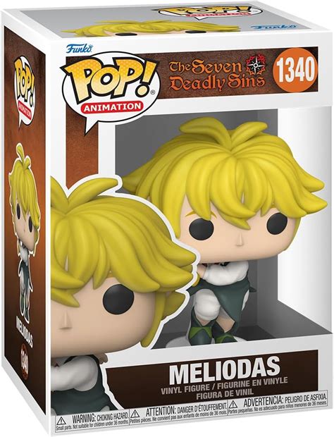Caja de la figura Funko Pop de Meliodas