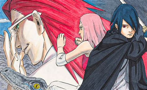 Sakura cuidando de un herido Sasuke