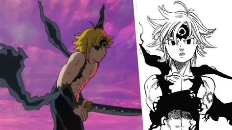 Comparativa de calidad de animación en Nanatsu no Taizai