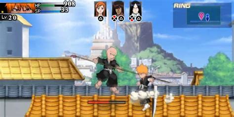 Pantalla de selección de personaje en Bleach Soul Carnival 2