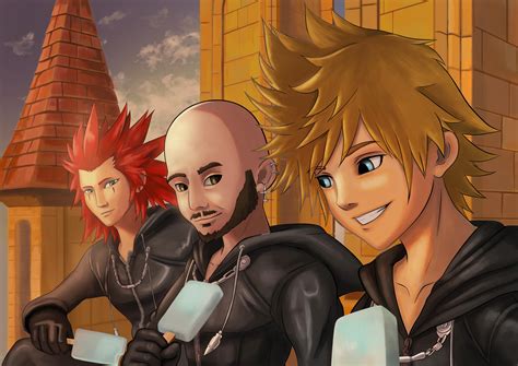 Roxas y Axel