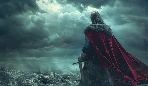 El Rey Thoma E. Fiore observando la batalla