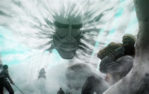 Secuencia de batalla en Attack on Titan