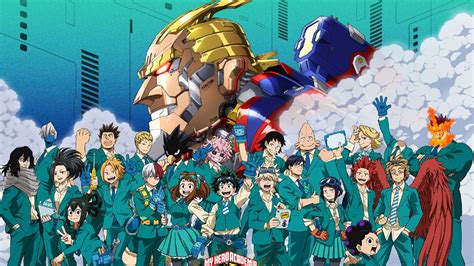 Cartel de la temporada 6 de My Hero Academia