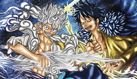 Luffy y Law formando una alianza