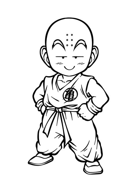 Personajes de Dragon Ball para colorear