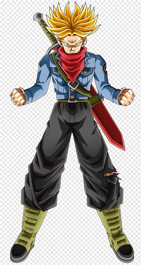 Ilustración de Trunks de Dragon Ball