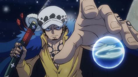 Trafalgar D. Water Law en acción