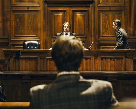 Mikasa declarando en el juicio