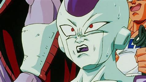 Bardock teniendo una visión de la batalla entre Goku y Freezer