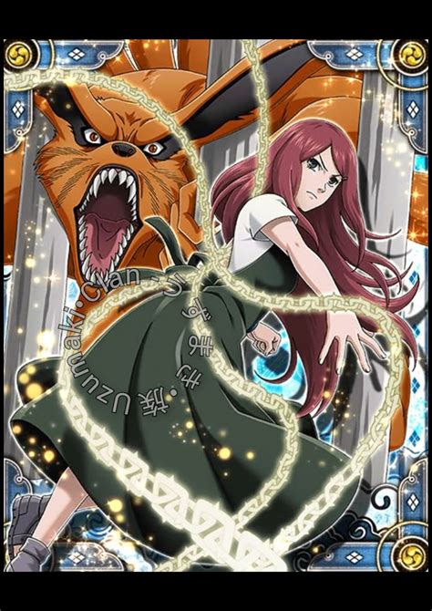 Kushina Uzumaki como Jinchuriki del Nueve Colas