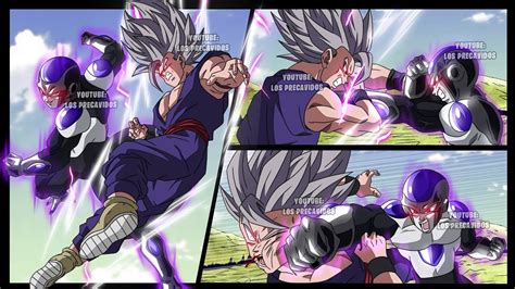 Ilustración de Gohan Bestia vs Black Freezer