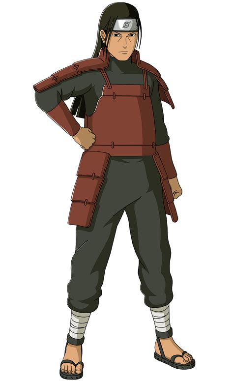 Hashirama Senju en su armadura de Hokage