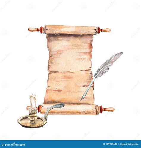 Ilustración de una carta antigua