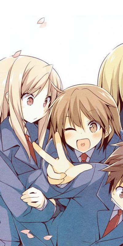 Ilustración de Mashiro Shiina y Sorata Kanda en Sakurasou