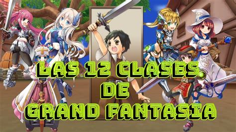 Esquema de árbol de clases de Grand Fantasia