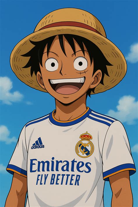 Ilustración de Luffy en sus inicios