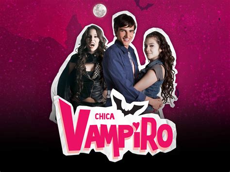 Siluetas de vampiro y chica enamorada