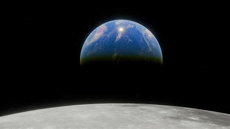 La Luna vista desde la Tierra en Naruto
