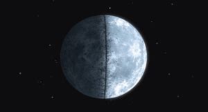 La Luna cortada en dos